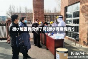 衡水地区有疫情了吗(衡水有疫情吗?)