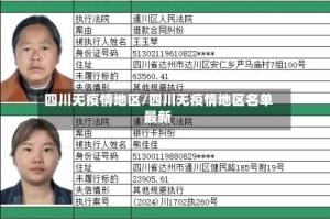 四川无疫情地区/四川无疫情地区名单最新