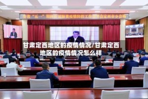 甘肃定西地区的疫情情况/甘肃定西地区的疫情情况怎么样