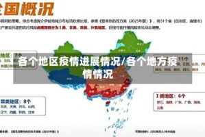 各个地区疫情进展情况/各个地方疫情情况