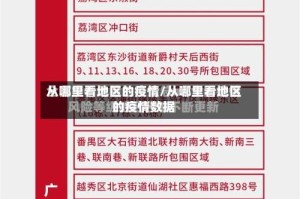 从哪里看地区的疫情/从哪里看地区的疫情数据