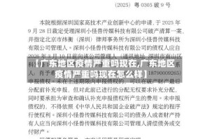 【广东地区疫情严重吗现在,广东地区疫情严重吗现在怎么样】