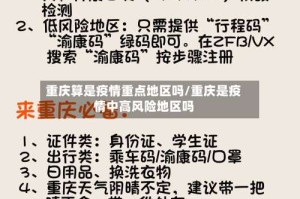 重庆算是疫情重点地区吗/重庆是疫情中高风险地区吗