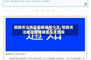 铜陵关注地区疫情通报今天/铜陵关注地区疫情通报今天查询