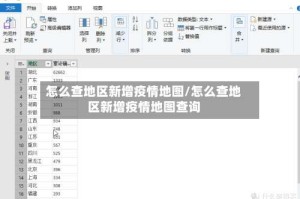 怎么查地区新增疫情地图/怎么查地区新增疫情地图查询