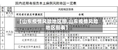 【山东疫情风险地区图,山东疫情风险地区图表】-第1张图片
