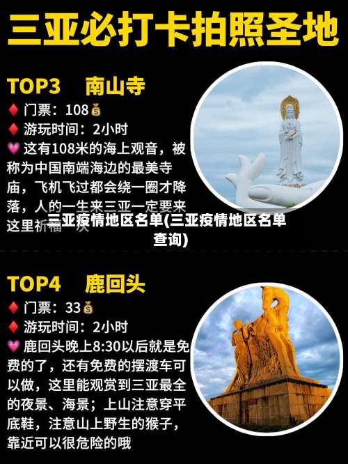 三亚疫情地区名单(三亚疫情地区名单查询)-第1张图片