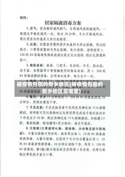 被疫情包围的新乡地区(被疫情包围的新乡地区是哪里)-第1张图片