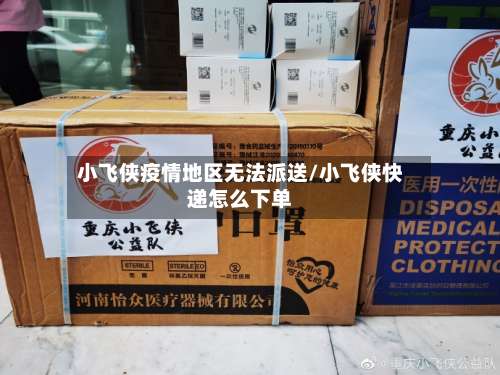 小飞侠疫情地区无法派送/小飞侠快递怎么下单-第3张图片