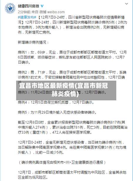 宜昌市地区最新疫情(宜昌市新冠肺炎疫情)-第3张图片
