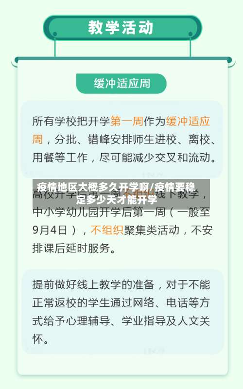 疫情地区大概多久开学啊/疫情要稳定多少天才能开学-第3张图片