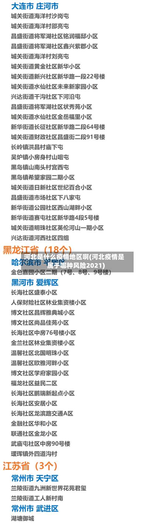 河北是什么疫情地区啊(河北疫情是属于哪种风险2021)-第1张图片