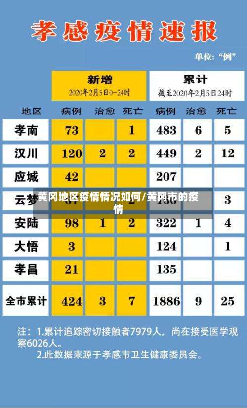 黄冈地区疫情情况如何/黄冈市的疫情-第3张图片