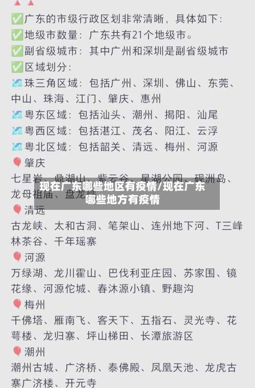 现在广东哪些地区有疫情/现在广东哪些地方有疫情-第3张图片